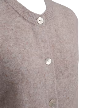FQalpa knit vest, pale Mauve Melange