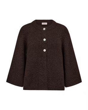FQGRSLULU-CARDIGAN, brun