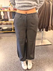 FQMali Pants, kritstrecksrandiga