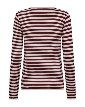 FQliana, beige/vinröd
