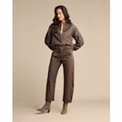 Margot fine twill, barellbyxor