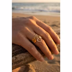 Antonia ring, guld