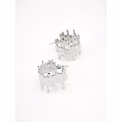 Maj örhängen silver