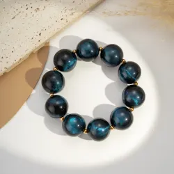 Vilhelmina armband, blå