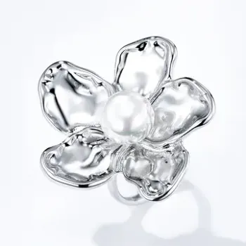Mary ring, silver