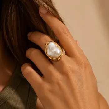Boel ring, guld