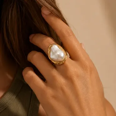 Boel ring, guld