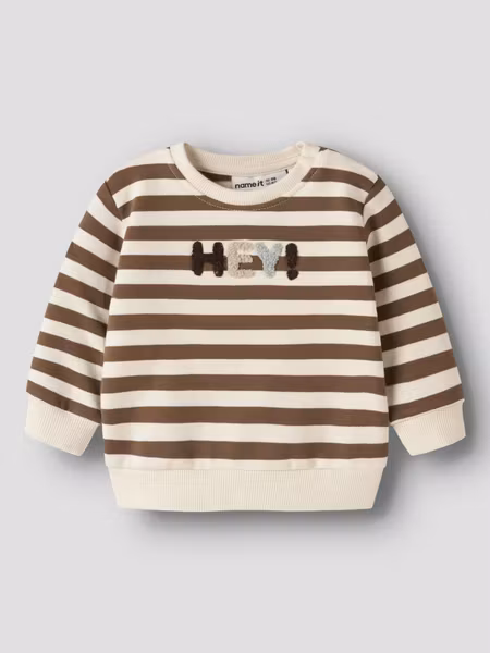 Name it - Set Rafan Baby Sweatshirt & Sweatpants - Sepia