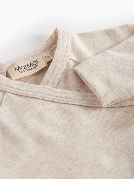MarMar Copenhagen - Newborn Set med mössa - Light Beige