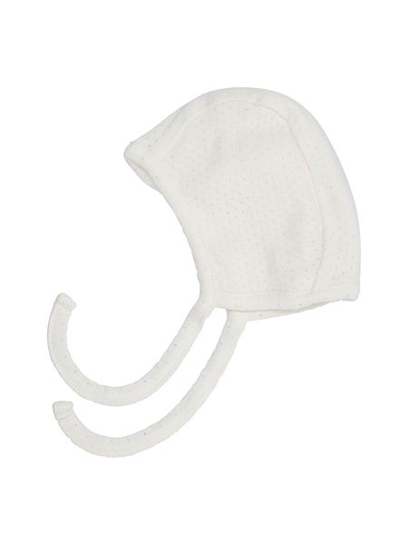 Serendipity Organics - Newborn Mössa Bonnett Piontelle - Offwhite
