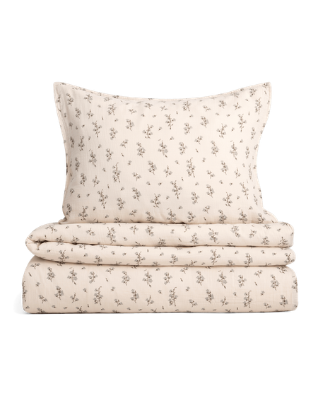 Garbo&Friends - Muslin Bed Set Single 150x210 / 50x60 - Bluebell