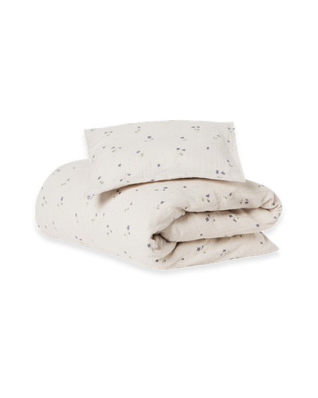 Garbo&Friends - Muslin Bed Set Junior 100x140 / 40x60 - Viola