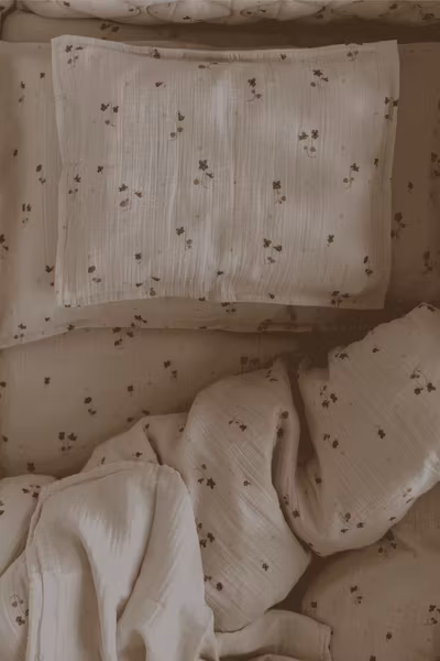 Garbo&Friends - Muslin Bed Set Baby 70x80 / 28x35 - Viola