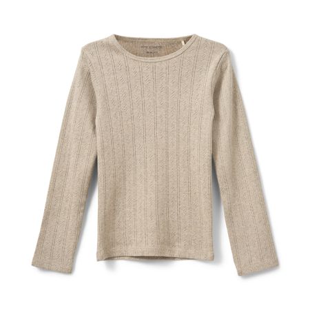 Sofie Schnoor - Petriciasy Piontelle Longsleeve Tee - Beige