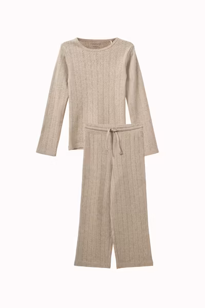 Sofie Schnoor - Piontelle Set Petriciasy Longsleeve Tee & LovaSk Byxa