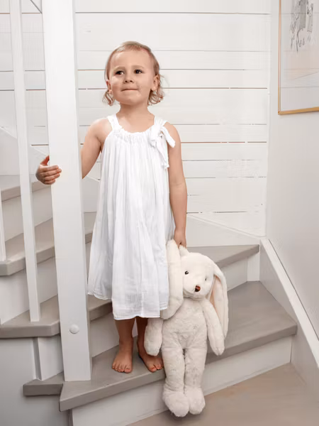 Teddykompaniet - Svea Kanin Stor 45cm - Creme