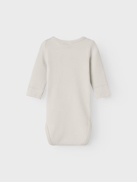 Lil'Atelier - Slim Solid Baby Body - Turtledove
