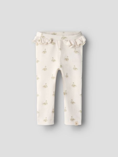Lil'Atelier - Slim Baby Leggings - Pastel Swan