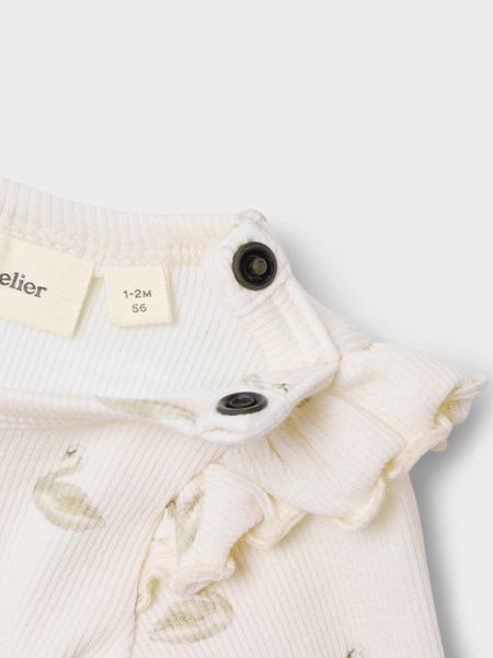 Lil'Atelier - Slim Baby Body - Pastel Swan