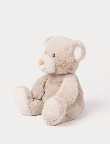 Teddykompaniet - Teddy Mocca Nalle Stor 34cm - Beige