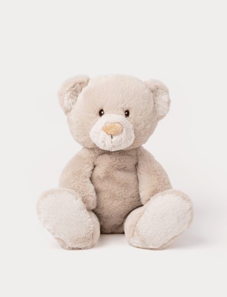 Teddykompaniet - Teddy Mocca Nalle Stor 34cm - Beige