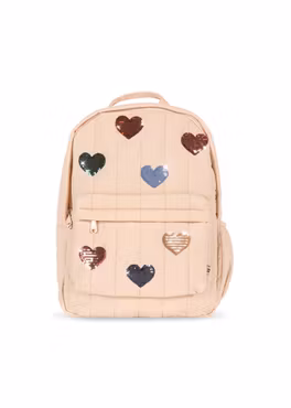 Konges Sløjd - Juno Quilted Sequin Backpack Midi - Cameo Rose
