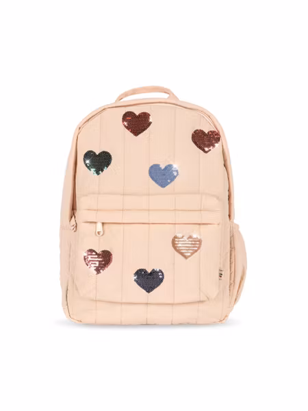 Konges Sløjd - Juno Quilted Sequin Backpack Midi - Cameo Rose