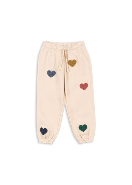 Konges Sløjd - Lou Terry Sweat Pants - Multi Heart
