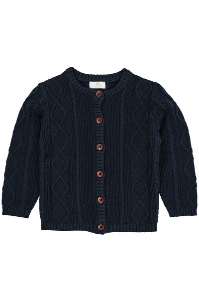 Copenhagen Colors - Knitted Cardigan - Navy