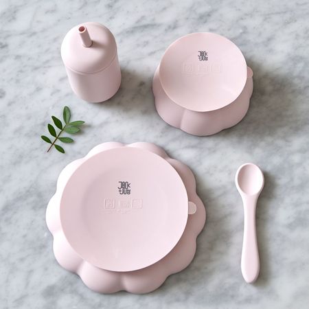 Jack o Juno - Little Poppy Dining Set - Light Pink