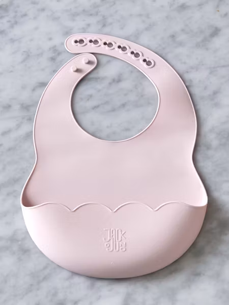 Jack o Juno - Poppy Bib - Light Pink