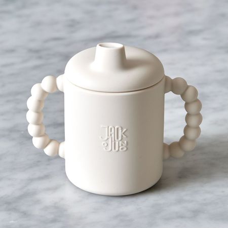 Jack o Juno - Bubble Sippy Cup - Cream