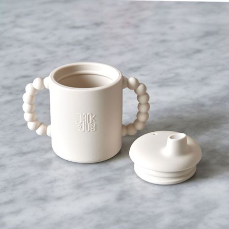 Jack o Juno - Bubble Sippy Cup - Cream