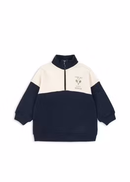 Konges Sløjd - Set Loupy Lou Sweat Half Zip & Pants - Total Ecplise