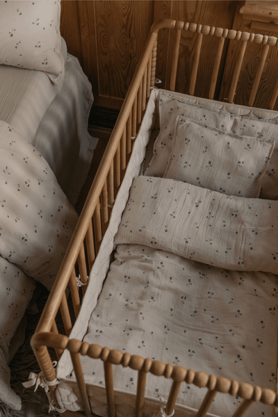 Garbo&Friends - Muslin Bed Set Junior 100x140 / 40x60 - Viola