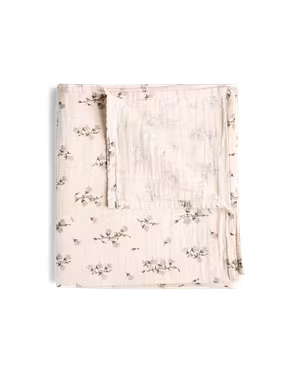 Garbo&Friends - Muslin Swaddle Blanket - Bluebell