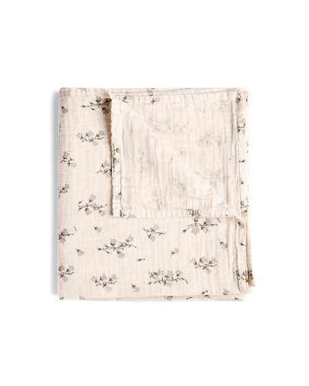 Garbo&Friends - Muslin Swaddle Blanket - Bluebell