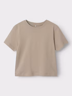 Name it - Set Pure Cashmere T-shirt & Slim Vintage Dark Blue Jeans