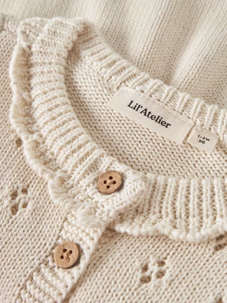 Lil'Atelier - LIA Baby Knit Dress - Turtledove