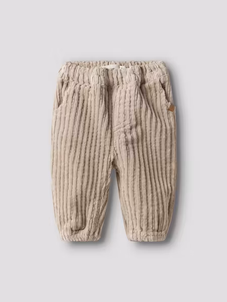 Lil'Atelier - Loose Cord Baby Pants - Oxford Tan