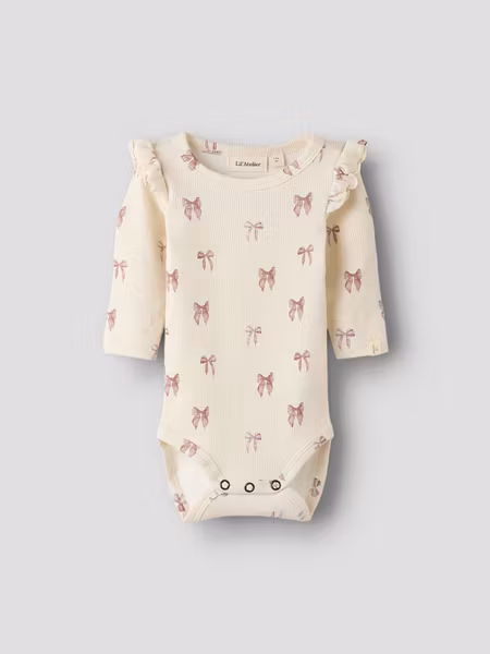Lil'Atelier - Set EKO Slim Baby Body & Leggings - Bow