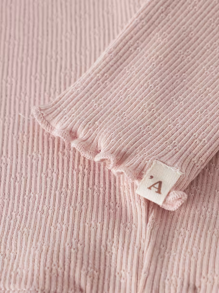 Lil'Atelier - Slim Rib Baby Leggings - Cameo Rose