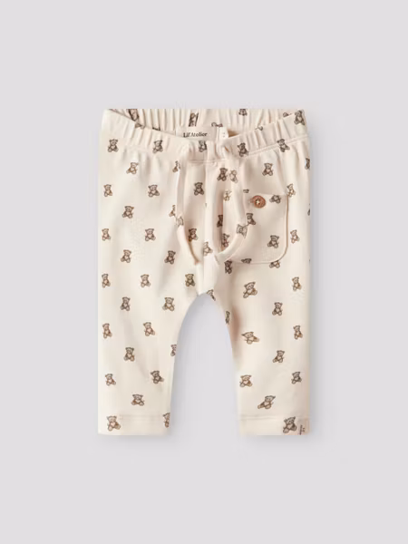 Lil'Atelier - ELI Regular Baby Pants - Teddy Bear