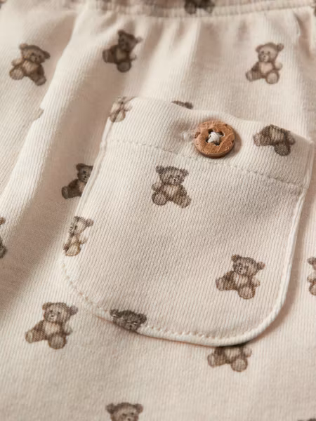 Lil'Atelier - ELI Regular Baby Pants - Teddy Bear