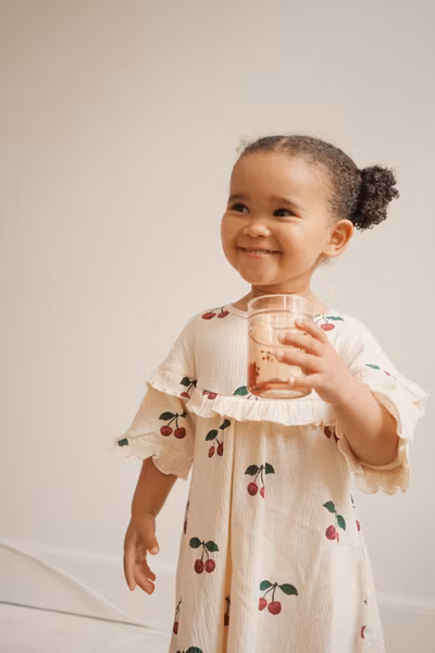 Konges Sløjd - 2 Pack Glitter Cups - Cherry