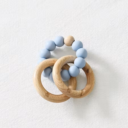 Jack o Juno - Bubble Teether - Pale Blue