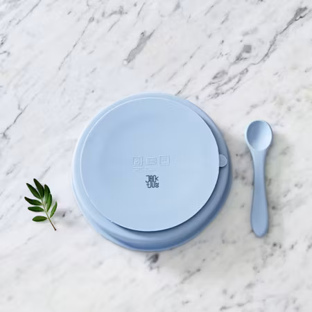 Jack o Juno - Little Bubble Dining Set - Pale Blue