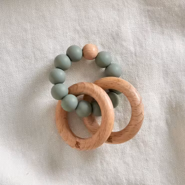 Jack o Juno - Bubble Teether - Sage