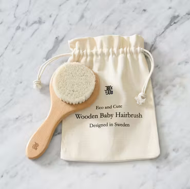 Jack o Juno - Wooden Baby Hairbrush