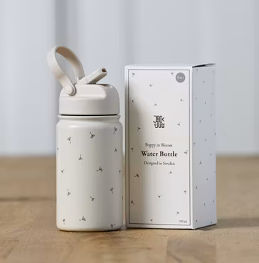 Jack o Juno - Water Bottle - Poppy in Blom